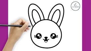 COMMENT DESSINER UN VISAGE DE LAPIN SI MIGNON GUIDE ÉTAPE PAR ÉTAPE