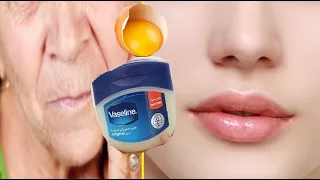 Vaseline And egg yolk, A million times stronger than botox🌿-Asian Anti-aging secrets wrinkles