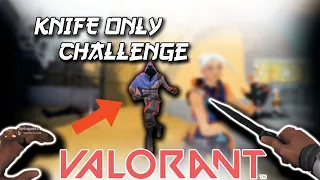 When Toxic Teammates QUIT and Other Team Calls KNIFE FIGHT | Valorant Knife Only Challenge