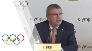 IOC Executive Board – Press conference with IOC President Thomas Bach