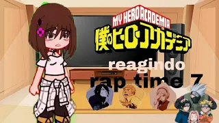 boku no hero reagindo rap do time 7