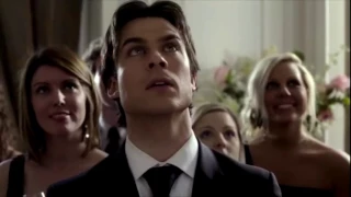 TVD 1x19 Damon dances with Elena at the Founder's Day Gala (Miss Mystic Falls)