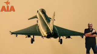 Live Action from the Typhoons at RAF Coningsby: See the Extreme Power of the Advanced Aircraft!