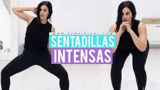 PIERNAS Y GLÚTEOS FUERTES | RUTINA DE SENTADILLAS