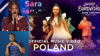 Sara James - Somebody - LIVE - Poland 🇵🇱 - Junior Eurovision 2021-Golden Buzzer AGT