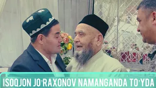 Isoqjon Jo’raxonov Namanganda DIYOR to’yxonasida to’y xizmatidan video| Исокжон Журахонов Наманган