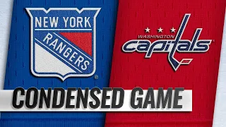 02/24/19 Condensed Game: Rangers @ Capitals