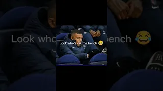 Mbappé on bench PSG vs Bayern Munich