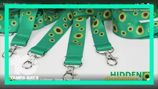 Tampa airport's sunflower lanyard program lets workers know of hidden disabilities