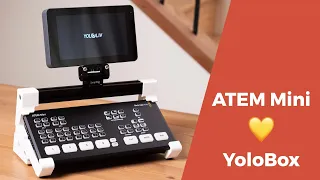 Level up your ATEM Mini livestreams using the YoloBox!