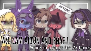 William Afton and FNAF 1 Stuck in a room for 24 hours | Mystical Blazeツ