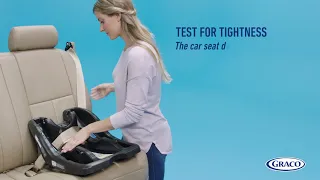 Graco SnugRide 35 Lite/LX - How to Install SnugRide 35 Lite/LX Infant Carseat Using Vehicle Seatbelt