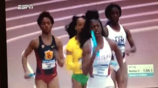 2017 NCAA Indoor Women's 4x400 Finals