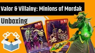 Chunky Coin, Skinny Horses and Spells - Valor & Villainy: Minions of Mordak Unboxing