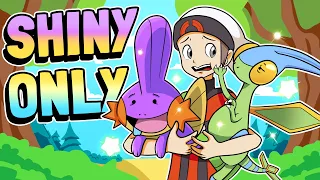 Can I beat Omega Ruby using ONLY SHINY Pokemon!?