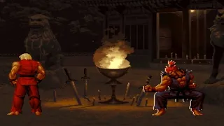 [TAS] Violent Ken VS Akuma (SvC Chaos)