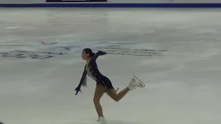 Alysa Liu.Чемпионат мира среди юниоров.2020. Произвольная программа