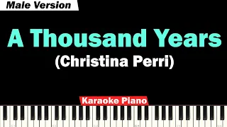 Christina Perri - A Thousand Years Karaoke Piano MALE VERSION