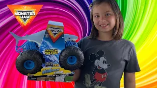 Unboxing Monster Jam Megalodon Storm All Terrain Remote Control Monster Truck