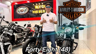 Cặp đôi Harley Davidson Forty Eight kèm gói đồ chơi 100tr siêu lướt rất đáng trải nghiệm du xuân 🏍️