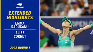 Emma Raducanu vs. Alize Cornet Extended Highlights | 2022 US Open Round 1