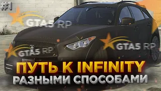 ФИНИК С НУЛЯ на GTA 5 RP ROCKFORD / ПУТЬ БОМЖА к ИНФИНИТИ#1