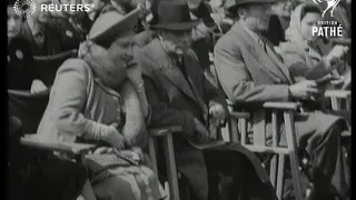 Members of the Royal Family attend Royal Windsor Horse Show (1946)