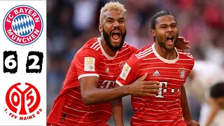Bayern München - FSV Mainz 6-2 Highlights | Bundesliga - 2022/2023