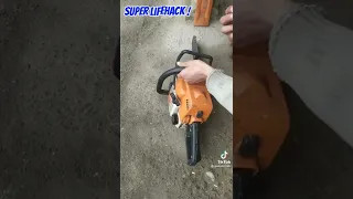 КАК быстро завести бензопилу😱😲😱😲👍👍