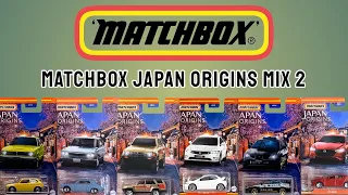 "Matchbox Japan Origins mix 2: Brings a Typical Japanese Automotive Feel to Your Collection!"