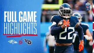 Tennessee Titans Highlights vs. Baltimore Ravens | Game Highlights