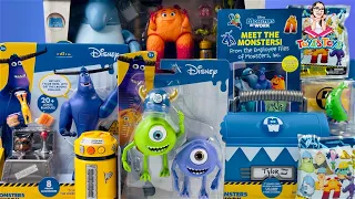 Unboxing and Review of Pixar Monsters At Work Toys Collection
