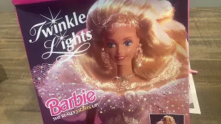 Twinkle lights Barbie  box opening review