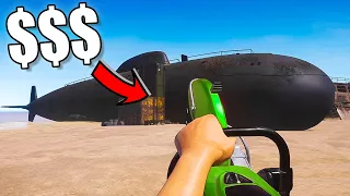 Scrapping HUGE SUBMARINES in Ship Graveyard Simulator!