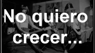 The Ramones I don't want to grow up subtitulada