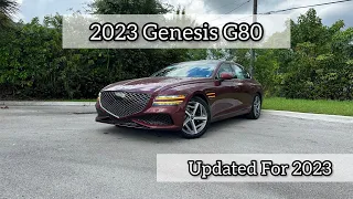 2023 Genesis G80 - A True Luxury Sedan