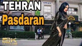 Tehran 2022 (4K) Driving tour in Pasdaran Ave