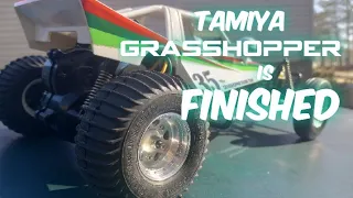 The Tamiya Grasshopper is Finished!! A Capable and Budget Friendly Build