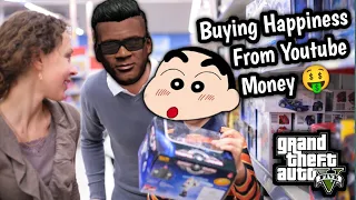 GTA 5 : Shinchan tease Franklin , Demanded Lots of New video Things || Ps Gamester