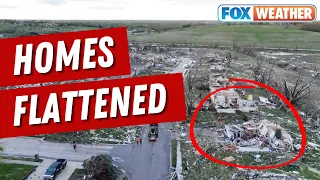 Drone Video Shows Immense Tornado Damage In Nebraska