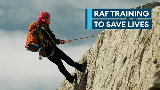 Behind the scenes of intense RAF Mountain Rescue training mission