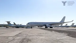 Узбекистан авиакомпания Panorama Airways получил новый самолёт