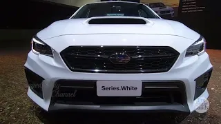 2020 Subaru WRX Series White - Exterior Walkaround - 2019 Auto Show