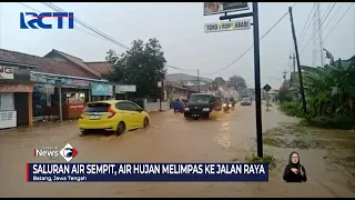 Akibat Hujan Deras, Ruas Jalan dan Puluhan Rumah di Batang Terendam Banjir #SeputariNewsSiang 19/02