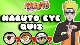 Adivina el personaje de NARUTO/SHIPPUDEN Por El Ojo [Test De Naruto Anime ]