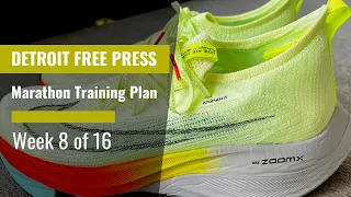 Detroit Free Press Marathon Training Plan 2022 | Summary of First 8 Weeks