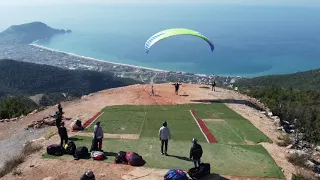 Полеты на параплане в Турции, Аланья. Paragliding in Turkey, Alanya