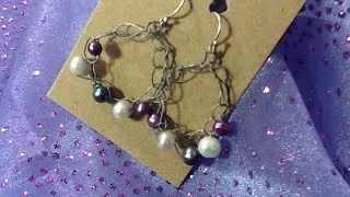 Make Croched Wire and Pearl Earrings - DIY Style - Guidecentral