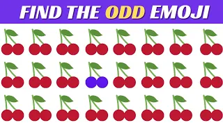 Find The Odd Hidden Emoji | Emoji Challenge Quiz