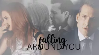 falling around you | donna and harvey {7x10}